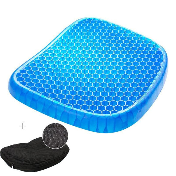 Cojín Gel Asiento Ergonómico | Almohada Silicona Antideslizante