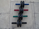 Rueda abdominal doble