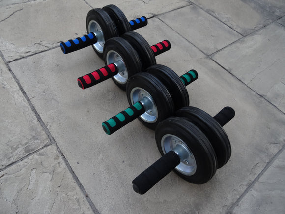 Rueda abdominal doble