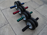 Rueda abdominal doble