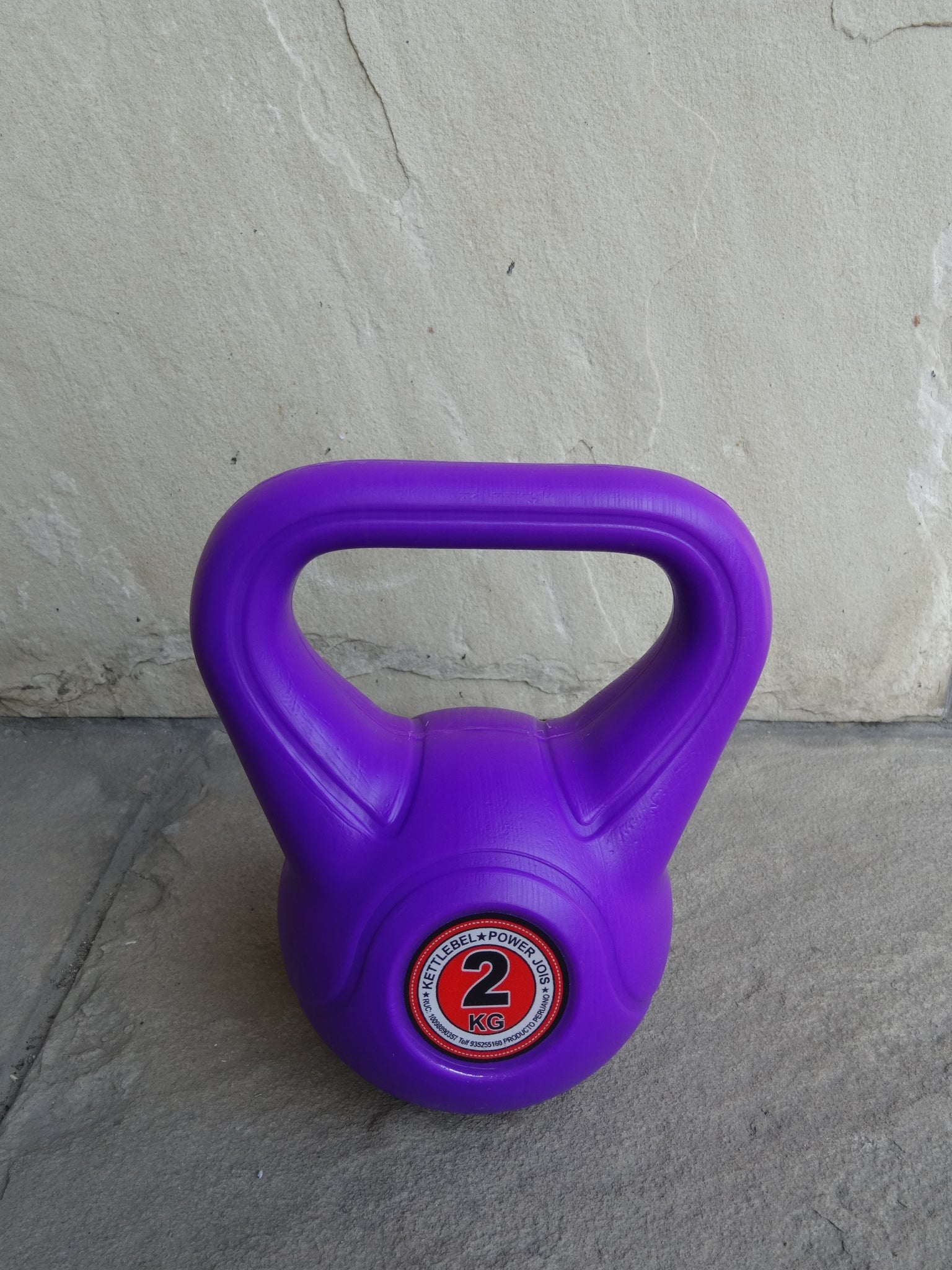 KettleBell Pesa Rusa 2kg - Entrenamiento de fuerza y resistencia