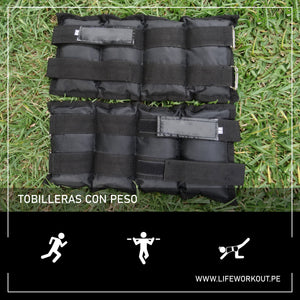 Par de Tobilleras de 5kg