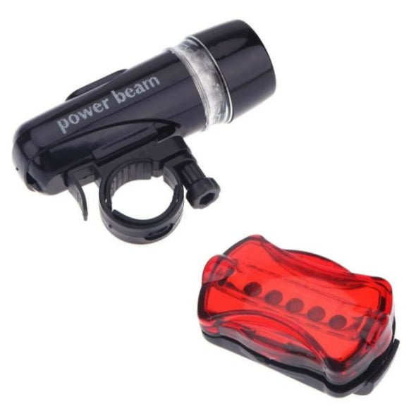 Luz Bicicleta LED Delantera + Posterior