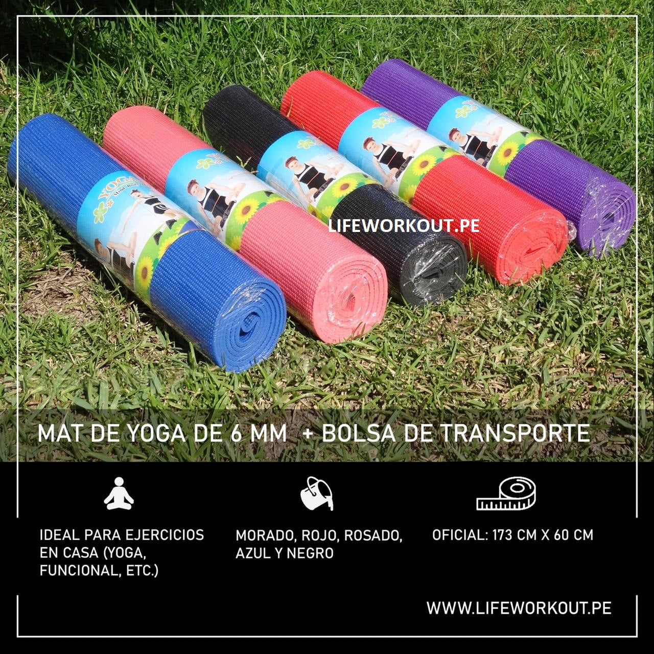 Mat yoga con bolso online