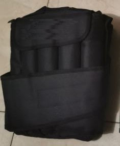 Chaleco con Peso | Chaleco Lastrado 10 kg Color Negro